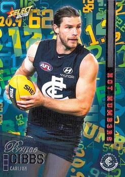 2016 Select Footy Stars - Hot Numbers #HN22 Bryce Gibbs Front